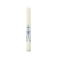 Marienkerze "Marienzeichen-Kreuz" Elfenbein 600...