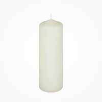 Premium Stumpenkerzen Elfenbein 200 x 70 mm, 1 Stück