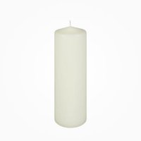 Premium Stumpenkerzen Elfenbein 250 x 80 mm, 1 Stück