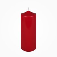 Premium Stumpenkerzen Rot 200 x 80 mm, 1 Stück