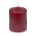 Premium Stumpenkerzen Burgund 80 x 60 mm, 1 Stück