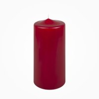 Premium Stumpenkerzen Burgund 200 x 100 mm, 1 Stück