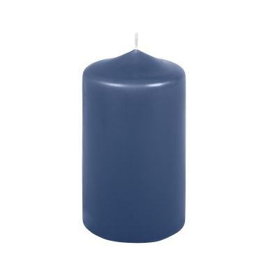 Premium Stumpenkerzen Rauchblau 120 x 70 mm, 1 Stück