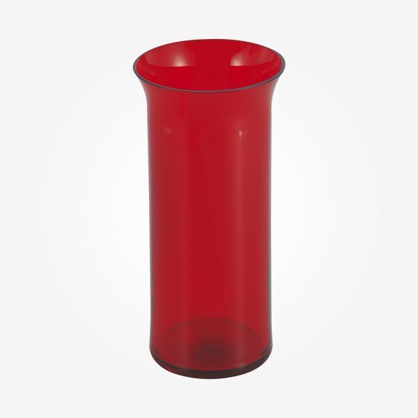 Ewiglicht-Glas Rubin-Rot mit erweitertem Rand (Höhe 200 mm)