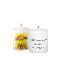 Gastgeschenk Kommunionkerze 60 x Ø 50 mm in...
